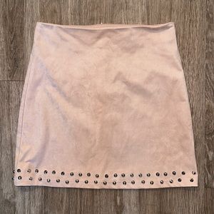 Forever 21 Faux Suede With Silver Studs